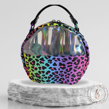 Load image into Gallery viewer, Rainbow Animal Print Glam & Go Case