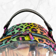 Load image into Gallery viewer, Rainbow Animal Print Glam & Go Case