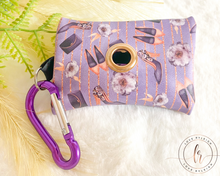 Load image into Gallery viewer, Purple Heels Pet Poo Bag Holder