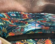 Load image into Gallery viewer, Catalina Brown Paisley Crossbody Bag