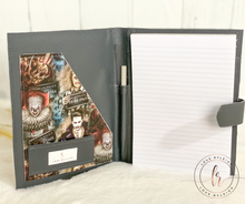 Load image into Gallery viewer, The Usual Line Up Movies Notepad Holder