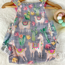 Load image into Gallery viewer, Drama Llama Romper