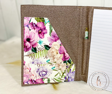 Load image into Gallery viewer, Floral Romance Notepad Holder