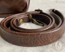 Load image into Gallery viewer, Catalina Brown Paisley Crossbody Bag