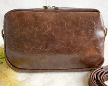 Load image into Gallery viewer, Catalina Brown Paisley Crossbody Bag