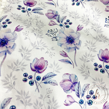 Load image into Gallery viewer, Purple Poppies Romper