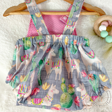 Load image into Gallery viewer, Drama Llama Romper