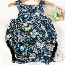 Load image into Gallery viewer, Outer Space Romper
