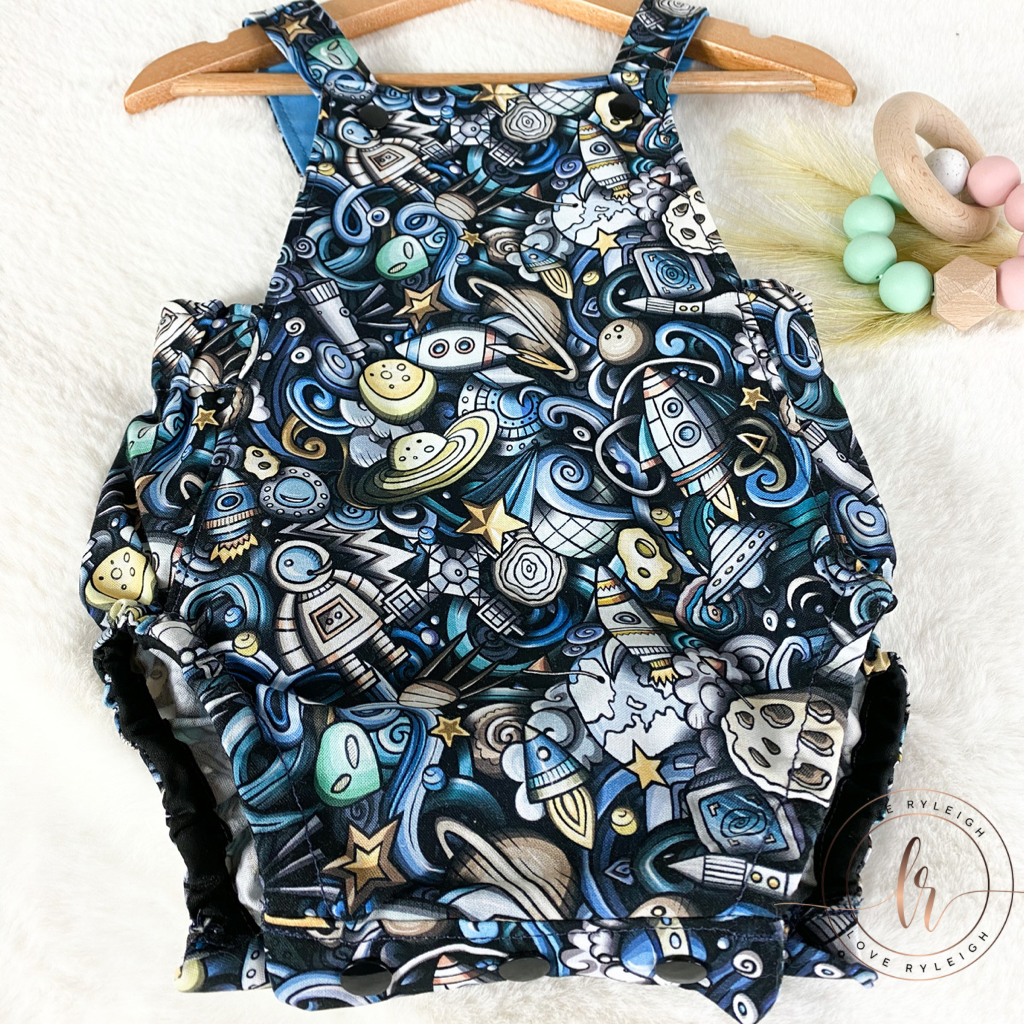 Outer Space Romper