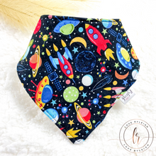 Load image into Gallery viewer, Rocket Man Bandana Dribble Bib
