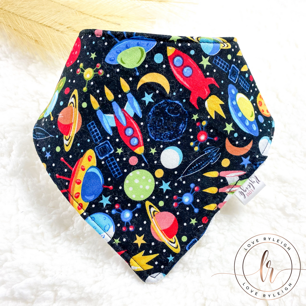 Rocket Man Bandana Dribble Bib