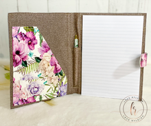 Load image into Gallery viewer, Floral Romance Notepad Holder

