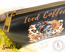 Load image into Gallery viewer, Coffee Cold Soul Cosmetic/Whatever Pouch
