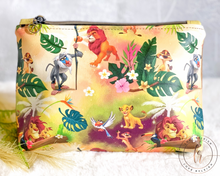 Load image into Gallery viewer, Lion King Cosmetic/Whatever Pouch LARGE
