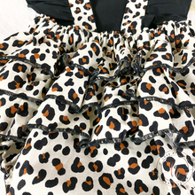 Load image into Gallery viewer, Ruffle Cheetah Romper
